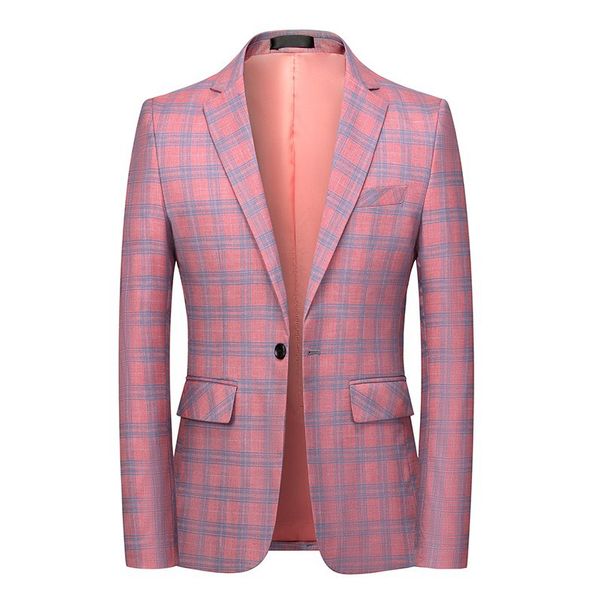 fashion spring and autumn casual men plaid blazer cotton slim england suit blaser masculino male jacket blazer s-6xl, White;black
fashion spring and autumn casual men plaid blazer cotton slim england suit blaser masculino male jacket blazer s-6xl, White;black