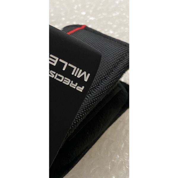 black and sliver Straight Anse 2 Golf Clubs Golf Putter with head cover