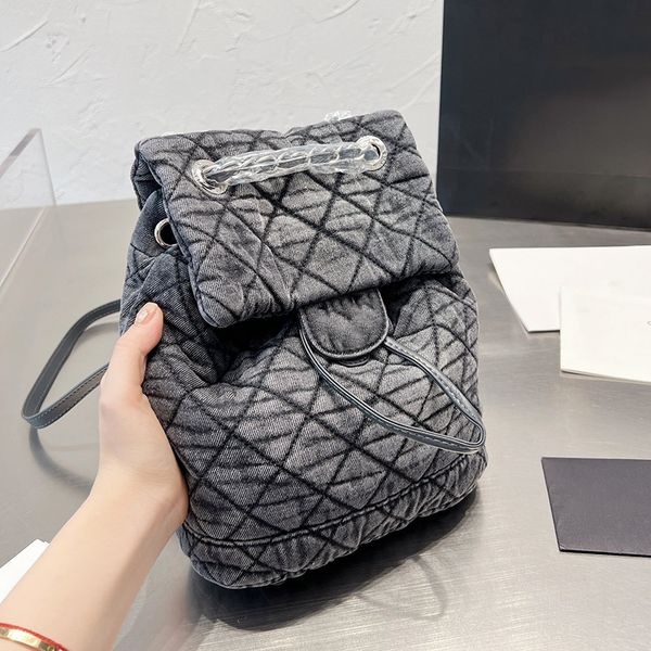 vintage mini denim designer backpack bags quilted aged fashion trends luxury designer large capacity womens shoulder handbags totes 21x27cm
vintage mini denim designer backpack bags quilted aged fashion trends luxury designer large capacity womens shoulder handbags totes 21x27cm