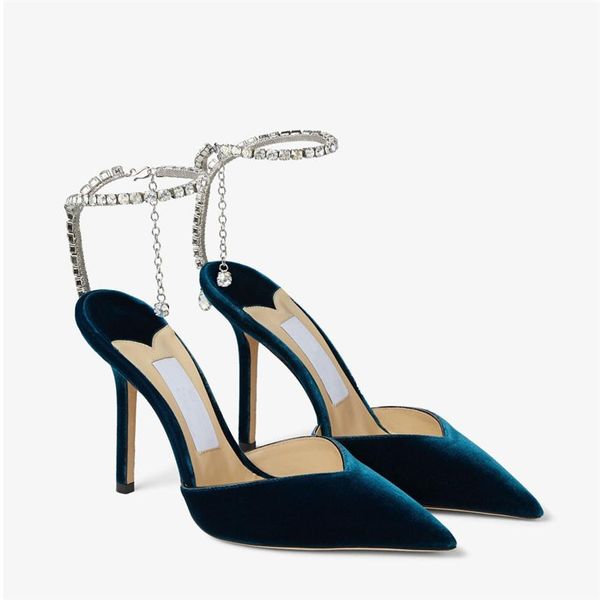 designer pumps women dress shoes luxury saeda 100 patent leather pump with crystal embellishment stiletto heel eu35-42 with box wedding319r, Black
designer pumps women dress shoes luxury saeda 100 patent leather pump with crystal embellishment stiletto heel eu35-42 with box wedding319r, Black