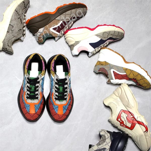 rhyton casual shoes designer sneakers men women trainers fashion platform sneaker brand lady luxury runner trainers beige chaussures multico, Black
rhyton casual shoes designer sneakers men women trainers fashion platform sneaker brand lady luxury runner trainers beige chaussures multico, Black
