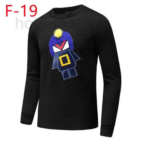 men's sweaters designer mens male or female sweatshirts cotton knitting round neck stylist trendy clothing autumn winter sweatshirt pul, White;black
men's sweaters designer mens male or female sweatshirts cotton knitting round neck stylist trendy clothing autumn winter sweatshirt pul, White;black