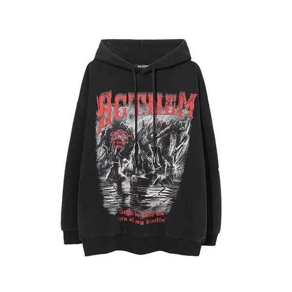 designer dream hoodie hiphop sweatermen's loose tide lazy wind plush oversize coat, Black
designer dream hoodie hiphop sweatermen's loose tide lazy wind plush oversize coat, Black