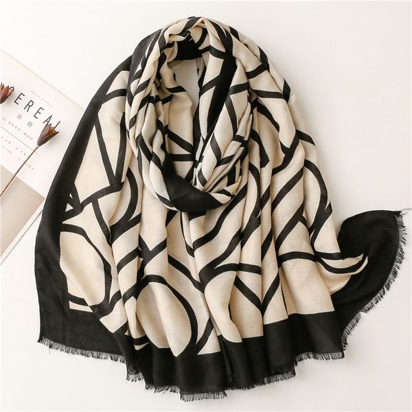 european and american fashion celebrities scarves cotton and linen feel soft border letter scarf warm winter thickening shawl, Blue;gray
european and american fashion celebrities scarves cotton and linen feel soft border letter scarf warm winter thickening shawl, Blue;gray