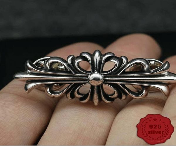s925 sterling silver brooch personality fashion simple cross flower letter shape punk street dance jewelry shape gift for lover2430689, Gray
s925 sterling silver brooch personality fashion simple cross flower letter shape punk street dance jewelry shape gift for lover2430689, Gray