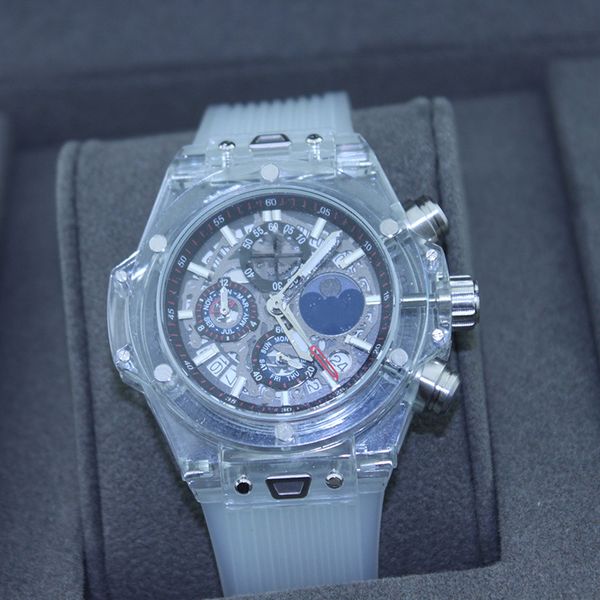 casual men's watch silica gel band multifunctional dial luminous chronograph sports watches, Slivery;brown
casual men's watch silica gel band multifunctional dial luminous chronograph sports watches, Slivery;brown