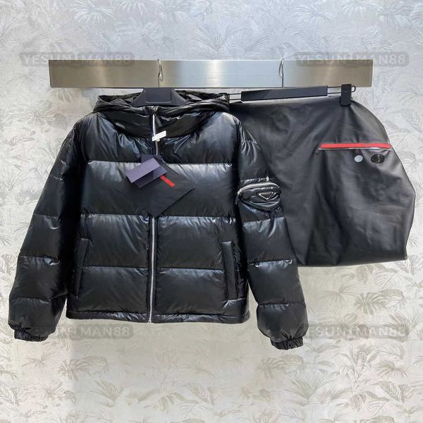 womens designer prads down jacket winter fashion puffer jackets coat outerwear causal warm thickened parkas, Black
womens designer prads down jacket winter fashion puffer jackets coat outerwear causal warm thickened parkas, Black