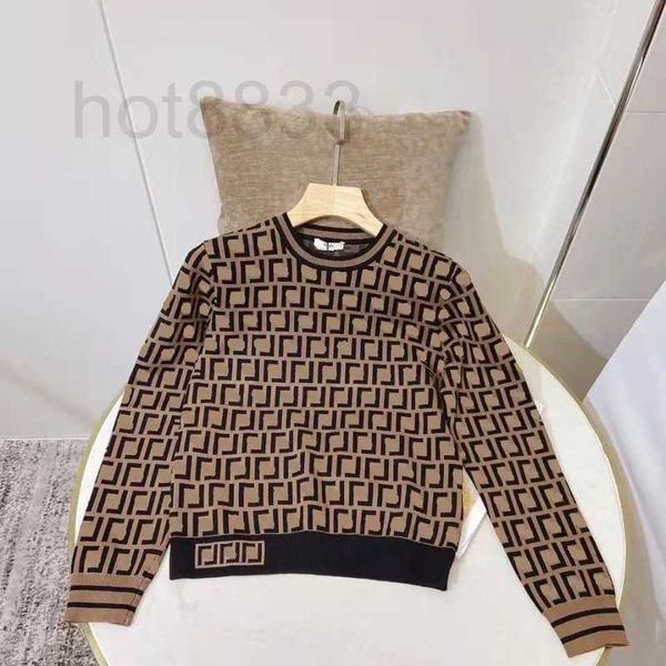 women's knits & tees designer high-quality designer round neck long-sleeved sweater full of f letter luxury retro fashion ugn7, White
women's knits & tees designer high-quality designer round neck long-sleeved sweater full of f letter luxury retro fashion ugn7, White
