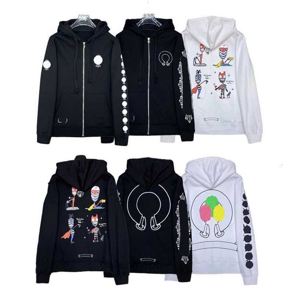 2022 designer winter mens hoodies sweatshirts heart chrome hoodie ch long sleeve zipper jacket loose coat hooded men woman hip hop chromeesh, Black
2022 designer winter mens hoodies sweatshirts heart chrome hoodie ch long sleeve zipper jacket loose coat hooded men woman hip hop chromeesh, Black