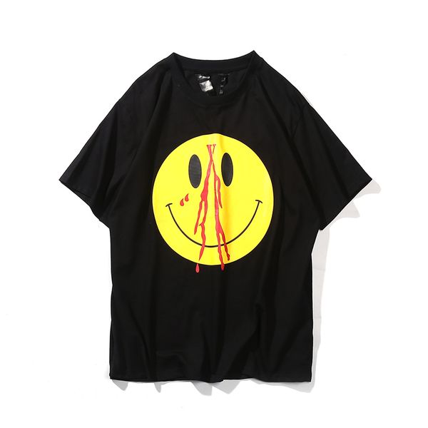 vlone mens fashion brand t shirt womens print smiling face tees round neck designer size s-xl, White;black
vlone mens fashion brand t shirt womens print smiling face tees round neck designer size s-xl, White;black