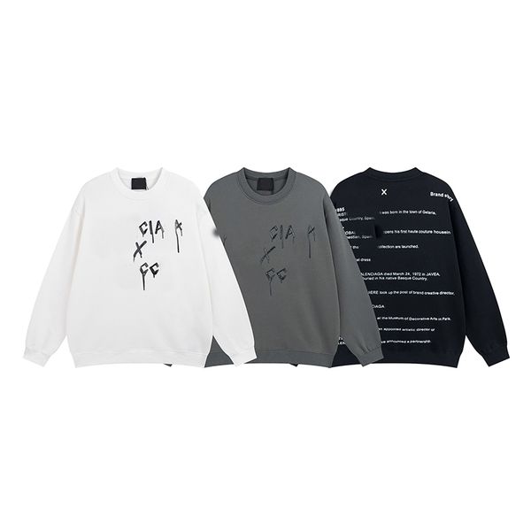 2022 luxury mens sweater designer co-branding hoodie pullover slim fit casual round collar sweatshirt paris women classic color letter print, Black
2022 luxury mens sweater designer co-branding hoodie pullover slim fit casual round collar sweatshirt paris women classic color letter print, Black