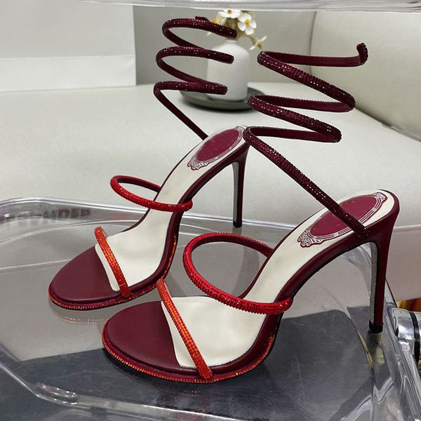 luxury designers heels sandals rhinestone embellished snake stiletto heel sandals women's ankle wraparound shoe factory footwear with b, Black
luxury designers heels sandals rhinestone embellished snake stiletto heel sandals women's ankle wraparound shoe factory footwear with b, Black