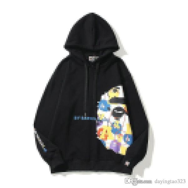 men's parkas a bathing ape camouflage hooded jacket full zipper shark head hoodie black
men's parkas a bathing ape camouflage hooded jacket full zipper shark head hoodie black