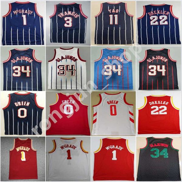 2022-23 steve 3 francis clyde 22 drexler hakeem 34 olajuwon tracy 1 mcgrady basketball jalen 4 green jersey stitched and embroidery mens shi, Black;red
2022-23 steve 3 francis clyde 22 drexler hakeem 34 olajuwon tracy 1 mcgrady basketball jalen 4 green jersey stitched and embroidery mens shi, Black;red
