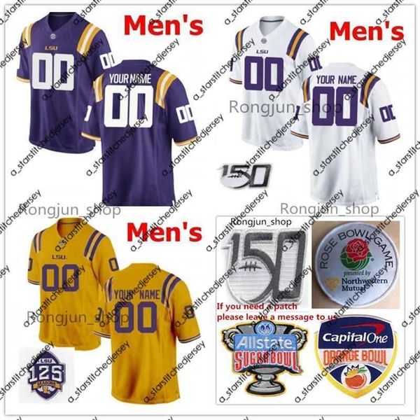american college football wear football jerseys ncaa lsu tigers college 15 myles brennan 24 chris curry 3 tyrion davis-price 6 terrace marsh, Black
american college football wear football jerseys ncaa lsu tigers college 15 myles brennan 24 chris curry 3 tyrion davis-price 6 terrace marsh, Black