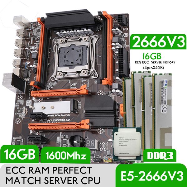 x99 turbo motherboard combo kit set xeon e5 2666 v3 lga 2011 3 cpu 4pcs x 4gb 16gb 1600mhz ddr3 memory reg ecc ram
x99 turbo motherboard combo kit set xeon e5 2666 v3 lga 2011 3 cpu 4pcs x 4gb 16gb 1600mhz ddr3 memory reg ecc ram