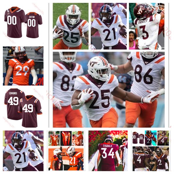 football custom virginia tech hokies jersey 3 caleb farley khalil herbert eli adams devin alves davion ames vincenzo anthony keshon artis co, Black
football custom virginia tech hokies jersey 3 caleb farley khalil herbert eli adams devin alves davion ames vincenzo anthony keshon artis co, Black