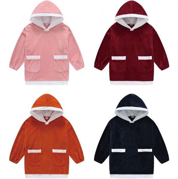 kids designer clothes boys hooded coats home gown night robe winter fleece cashmere jumper child woollen jacket girl solid long sleeve outwe, Blue;gray
kids designer clothes boys hooded coats home gown night robe winter fleece cashmere jumper child woollen jacket girl solid long sleeve outwe, Blue;gray