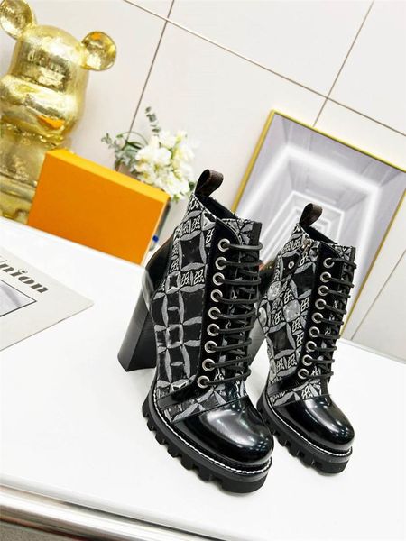designer luxury women denim and calf leather star trail ankle boot silhouette booties with original box, Black
designer luxury women denim and calf leather star trail ankle boot silhouette booties with original box, Black