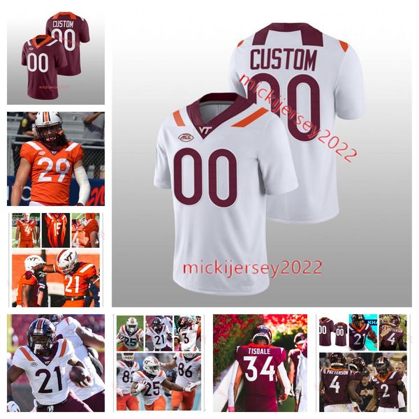 custom virginia tech football jersey william jones matt johnson jaden keller mario kendricks keshawn king elijah klock stitched virginia tec, Black
custom virginia tech football jersey william jones matt johnson jaden keller mario kendricks keshawn king elijah klock stitched virginia tec, Black