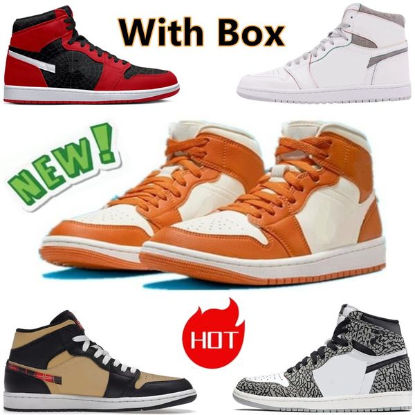 1 1s high basketball shoes sport spice spider man daniel arsham tartan swoosh white cement next chapter mens designer sneakers womens ts bla
1 1s high basketball shoes sport spice spider man daniel arsham tartan swoosh white cement next chapter mens designer sneakers womens ts bla