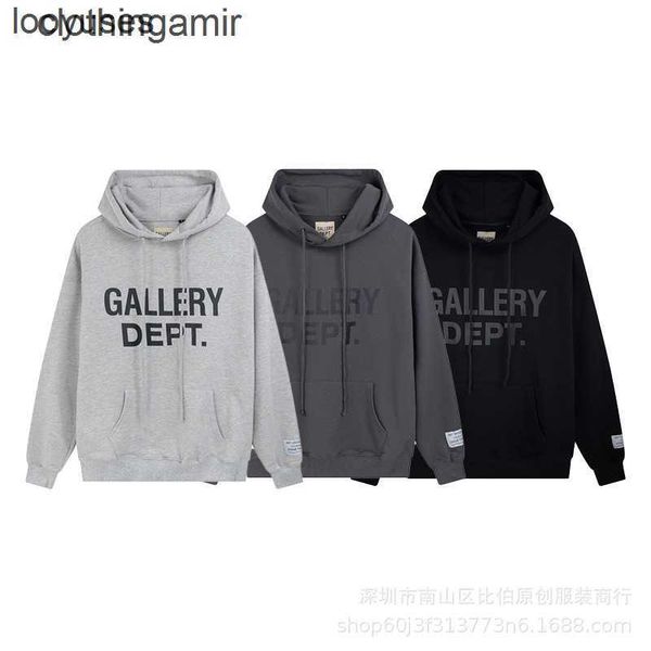 designer fashion brand sweatshirt hoodie galleryes classic dept printed hoodie men's women's loose jacket, Black
designer fashion brand sweatshirt hoodie galleryes classic dept printed hoodie men's women's loose jacket, Black