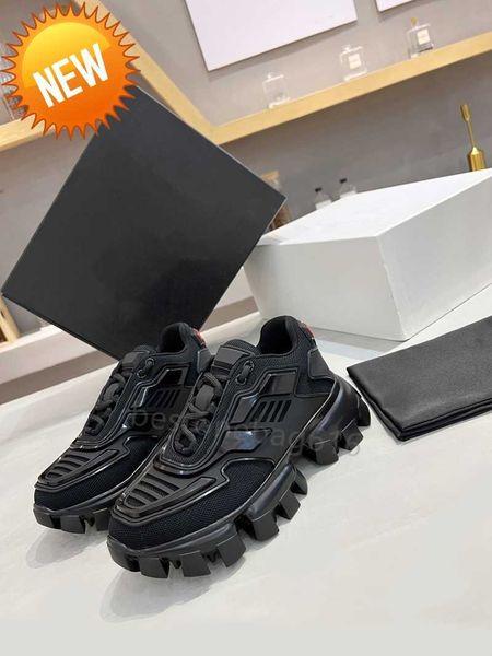 fashion casual cloudbust thunder lace-up design shoes capsule color-blocking platform luxury sneakers, Black
fashion casual cloudbust thunder lace-up design shoes capsule color-blocking platform luxury sneakers, Black