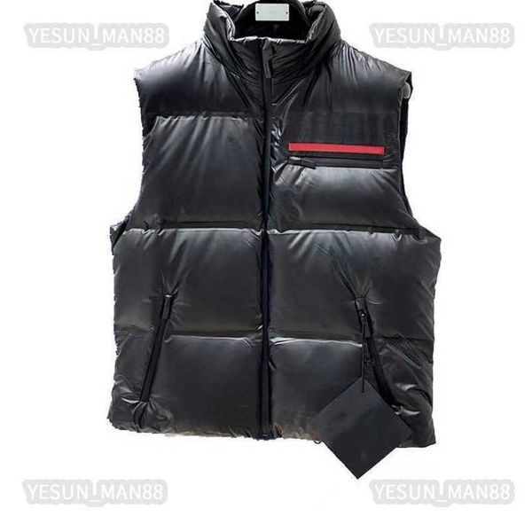men's down parkas designer luxury prads classic jackets down mens women winter stand collar sleeveless vest coats warm puffer jacket, Black
men's down parkas designer luxury prads classic jackets down mens women winter stand collar sleeveless vest coats warm puffer jacket, Black