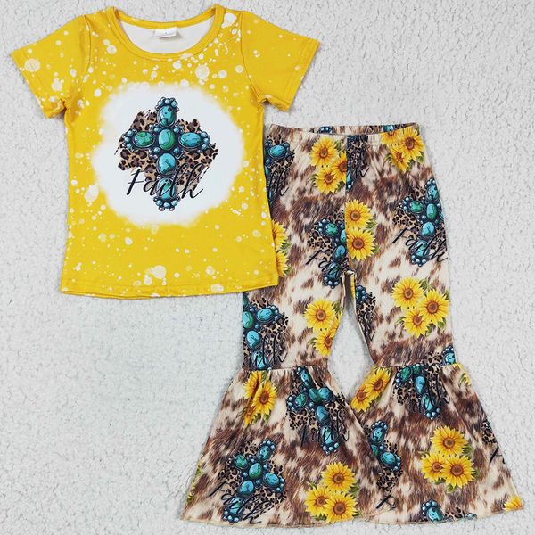 new fashion baby girl clothes set spring summer kids outfits western style girls boutique clothing short sleeve bell pants sets wholesale, White
new fashion baby girl clothes set spring summer kids outfits western style girls boutique clothing short sleeve bell pants sets wholesale, White