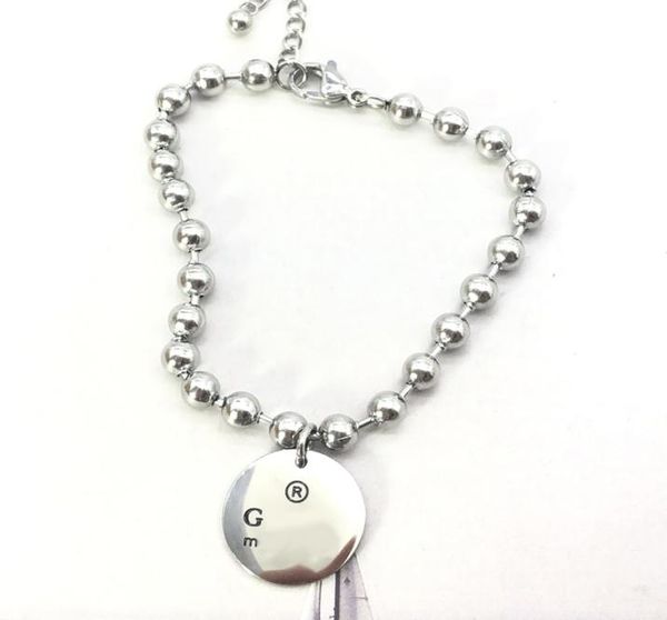 round bracelet women couple stainless steel fashion link bead chain on hand couple jewelry gift for girlfriend christmas valentine3896767, Black
round bracelet women couple stainless steel fashion link bead chain on hand couple jewelry gift for girlfriend christmas valentine3896767, Black