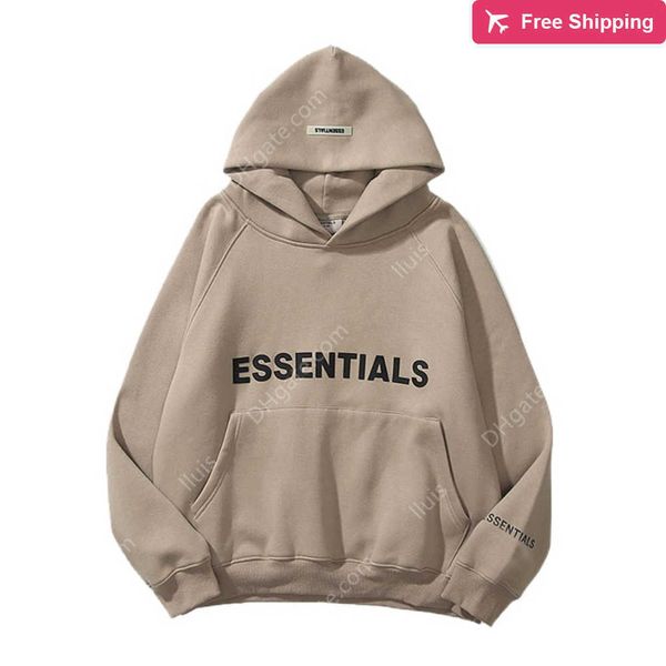 2023ss essentials men's and women's hip hop street sweat sweatshirt reflective letter printed fleece super dalian hoodie fashio, Black
2023ss essentials men's and women's hip hop street sweat sweatshirt reflective letter printed fleece super dalian hoodie fashio, Black