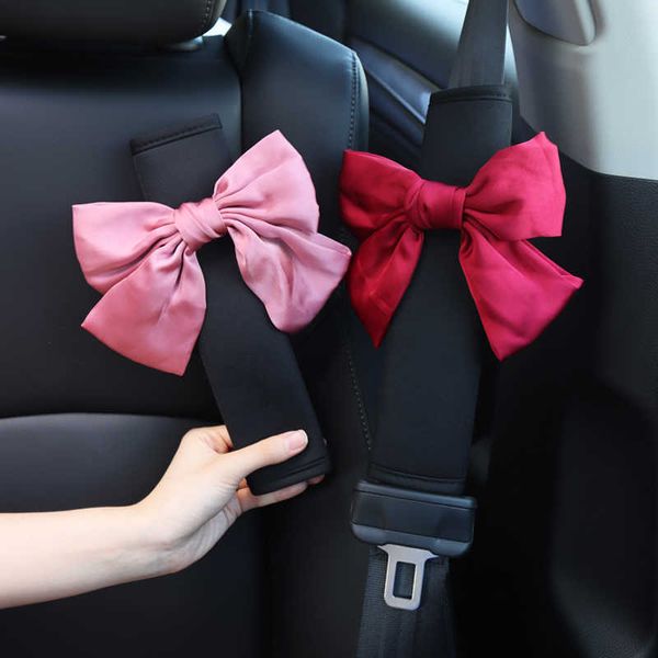 safety belts accessories 1pc big bowknot universal car safety seat belt cover breathable ice silk shoulder pad styling seatbelts protective
safety belts accessories 1pc big bowknot universal car safety seat belt cover breathable ice silk shoulder pad styling seatbelts protective