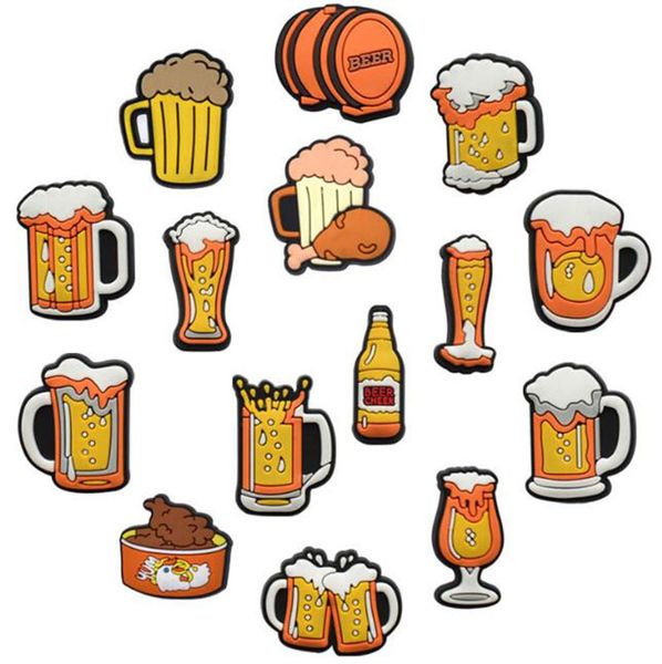 beer shoe charms pvc soft rubber hole garden shoecharm buckle for croc clog bracelet wristband charm, White;pink
beer shoe charms pvc soft rubber hole garden shoecharm buckle for croc clog bracelet wristband charm, White;pink