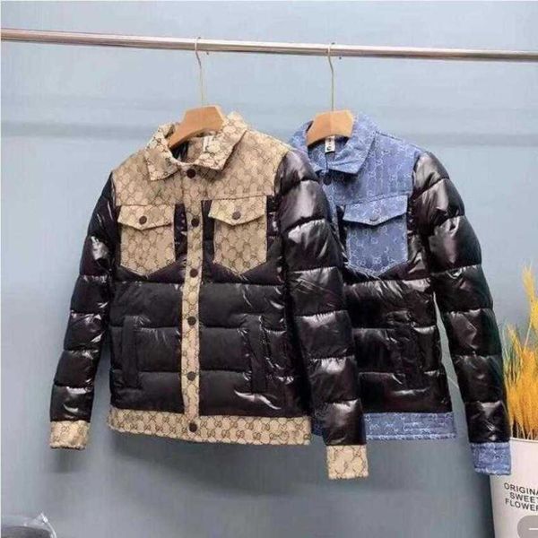 new men's down jacket winter loose coat thicken warm cotton-padded jacket ins printed hooded bread jackets outwear large size clothing, Black
new men's down jacket winter loose coat thicken warm cotton-padded jacket ins printed hooded bread jackets outwear large size clothing, Black