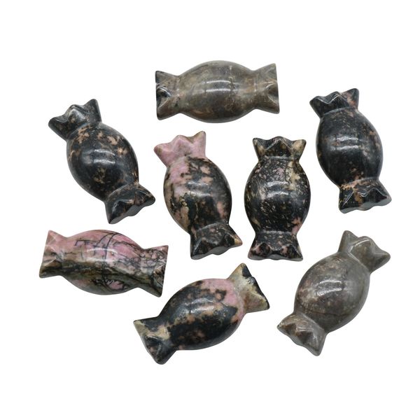 natural candy figurine stones reiki healing rhodochite color quartz hand carved sweets for halloween christmas gift, Black
natural candy figurine stones reiki healing rhodochite color quartz hand carved sweets for halloween christmas gift, Black