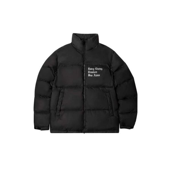 down jacket men vlog lone warm designer fashion 22ss winter classic large embroidery cotton for women couples high street hip hop cas, Black
down jacket men vlog lone warm designer fashion 22ss winter classic large embroidery cotton for women couples high street hip hop cas, Black