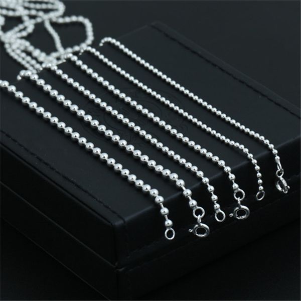 ball chain necklaces 925 sterling silver 2 2.5 mm width links 45 50 55 60 65 70 75 80 cm gothic punk handmade designer chains fine jewelry a
ball chain necklaces 925 sterling silver 2 2.5 mm width links 45 50 55 60 65 70 75 80 cm gothic punk handmade designer chains fine jewelry a