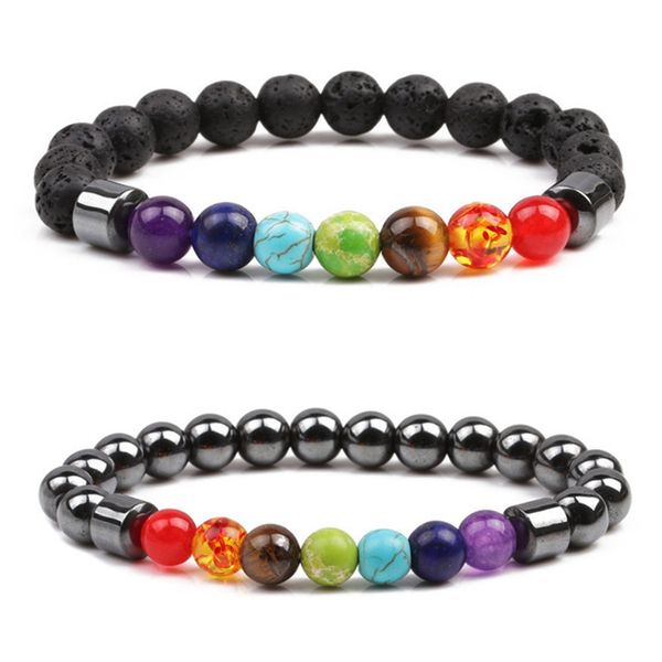 natural stone 7 chakra hematite bead bracelet lava stone diffuser bracelets women men jewelry gift, Black
natural stone 7 chakra hematite bead bracelet lava stone diffuser bracelets women men jewelry gift, Black
