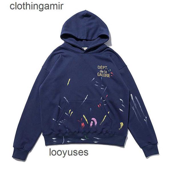 high hoodies version dept designer galleryes streetwear of splash ink graffiti washed correct street men's sweaters women's loose, Black
high hoodies version dept designer galleryes streetwear of splash ink graffiti washed correct street men's sweaters women's loose, Black