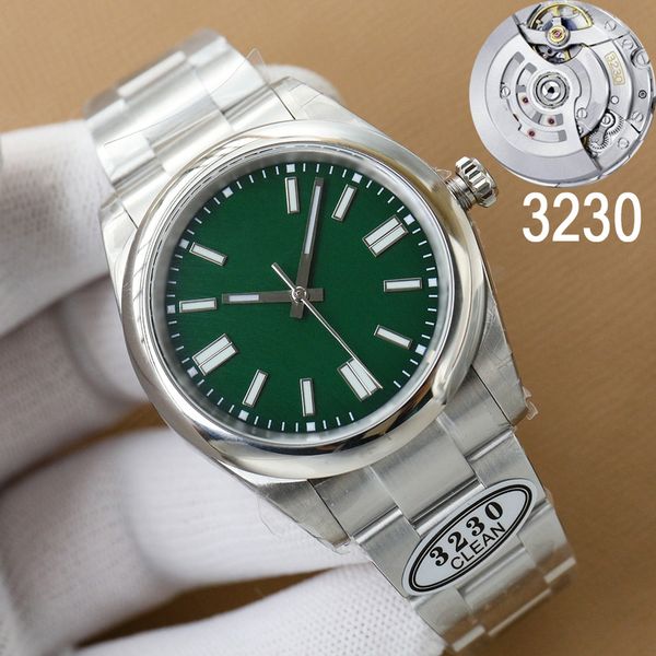 7 styles clean factory mens luxury watches v11 automatic silver case green dial sapphire glass datejust eta3230 waterproof watch 904l origin, Slivery;brown
7 styles clean factory mens luxury watches v11 automatic silver case green dial sapphire glass datejust eta3230 waterproof watch 904l origin, Slivery;brown