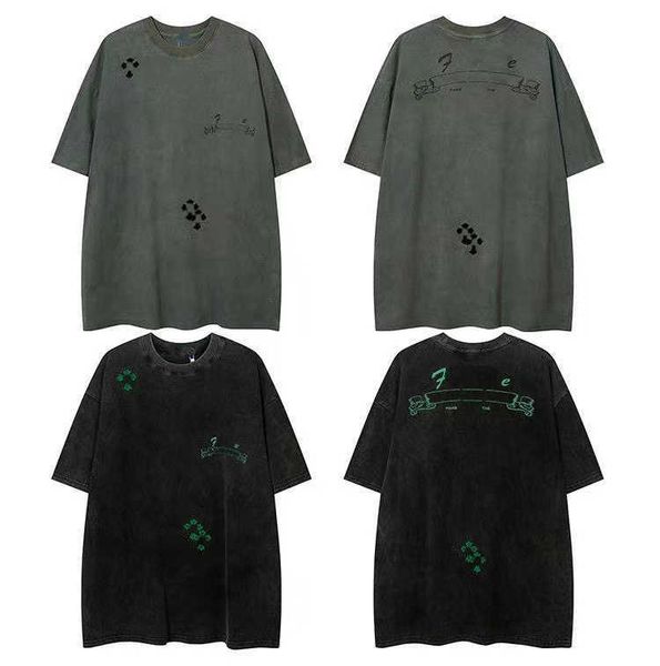 designer luxury ados classic chaopai pishuai fried street embroidery cross t-shirt men's and women's summer loose couple short sle, Black;brown
designer luxury ados classic chaopai pishuai fried street embroidery cross t-shirt men's and women's summer loose couple short sle, Black;brown