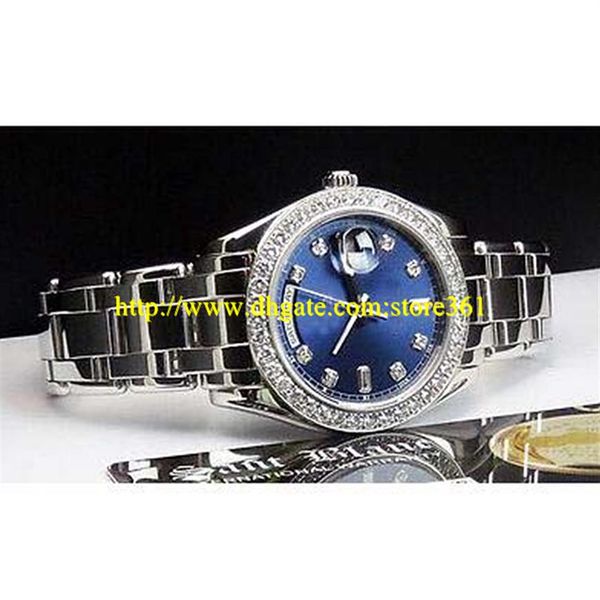 store361 new arrive watches new men's platinum 39mm masterpiece blue diamond 189462632, Slivery;brown
store361 new arrive watches new men's platinum 39mm masterpiece blue diamond 189462632, Slivery;brown