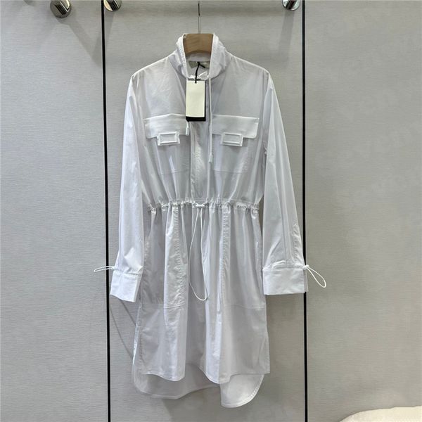 womens designer letter luxury white skirts lady long sleeve spring high grade clothing, Black;gray
womens designer letter luxury white skirts lady long sleeve spring high grade clothing, Black;gray