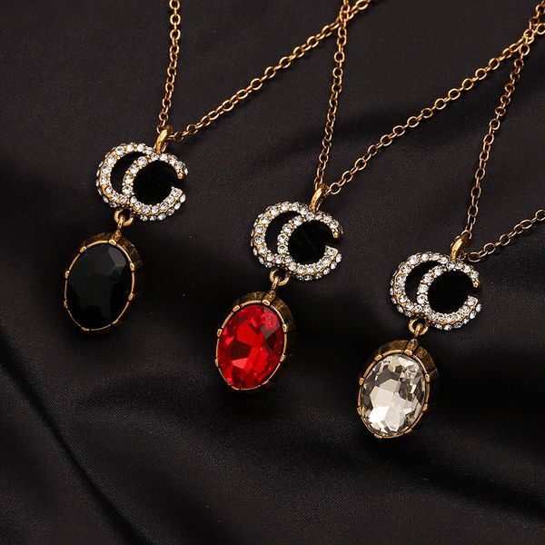 fashion multicolor gem necklace luxury girl love pendant necklace designer jewelry classic premium accessories long chain for women 18k gold, Silver
fashion multicolor gem necklace luxury girl love pendant necklace designer jewelry classic premium accessories long chain for women 18k gold, Silver