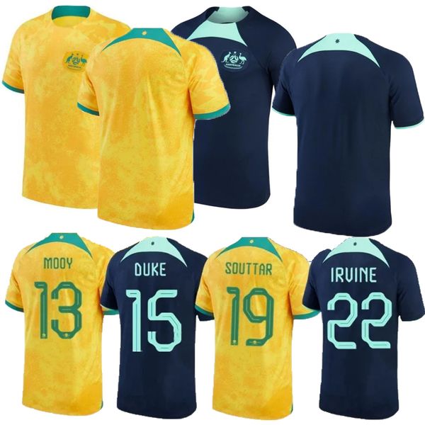 22 23 australias soccer jerseys hrustic football shirts men kids uniform hrustic boyle irvine mabil mcgree home away camisetas de foot fans, Black;blue
22 23 australias soccer jerseys hrustic football shirts men kids uniform hrustic boyle irvine mabil mcgree home away camisetas de foot fans, Black;blue