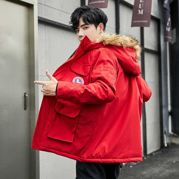 new winter korean cotton shirt men's fashion workwear large autumn short thickened brand coat, Black;brown
new winter korean cotton shirt men's fashion workwear large autumn short thickened brand coat, Black;brown