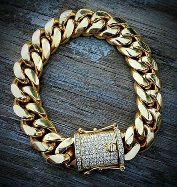 mens 18k gold tone 316l stainless steel cuban link chain necklace curb cuban link chain with diamonds clasp lock 8mm10mm12mm14m7700220, Black
mens 18k gold tone 316l stainless steel cuban link chain necklace curb cuban link chain with diamonds clasp lock 8mm10mm12mm14m7700220, Black