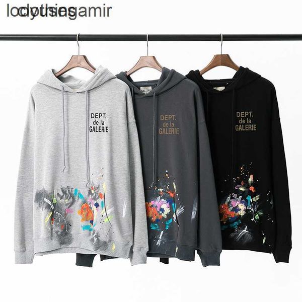 sweatshirts designer galleryes hoodies dept sweaters man los angeles hand painted graffiti splash ink letters printed cotton, Black
sweatshirts designer galleryes hoodies dept sweaters man los angeles hand painted graffiti splash ink letters printed cotton, Black