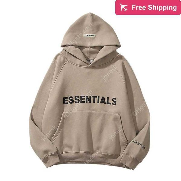2023ss essentials hoodie fleece warm reflective letters print hooded oversized hoodies men hip hop streetwear couple sweatshirts, Black
2023ss essentials hoodie fleece warm reflective letters print hooded oversized hoodies men hip hop streetwear couple sweatshirts, Black