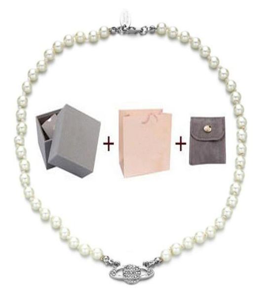 with box fashion crystal satellite planet pearl necklace clavicle chain necklace baroque choker for women party jewelry gift6541104, Silver
with box fashion crystal satellite planet pearl necklace clavicle chain necklace baroque choker for women party jewelry gift6541104, Silver